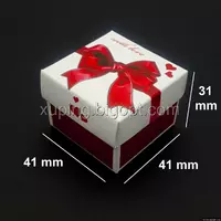 Подарочная коробка для бижутерии, I love You, с вкладышем